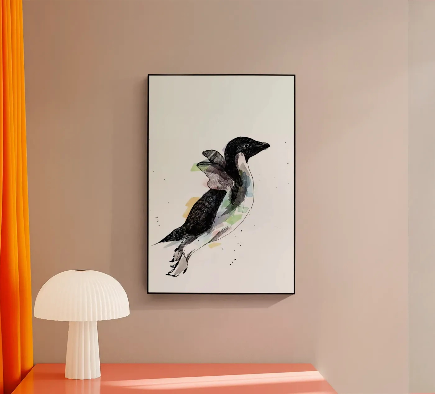 Pio acryl van WALLstories