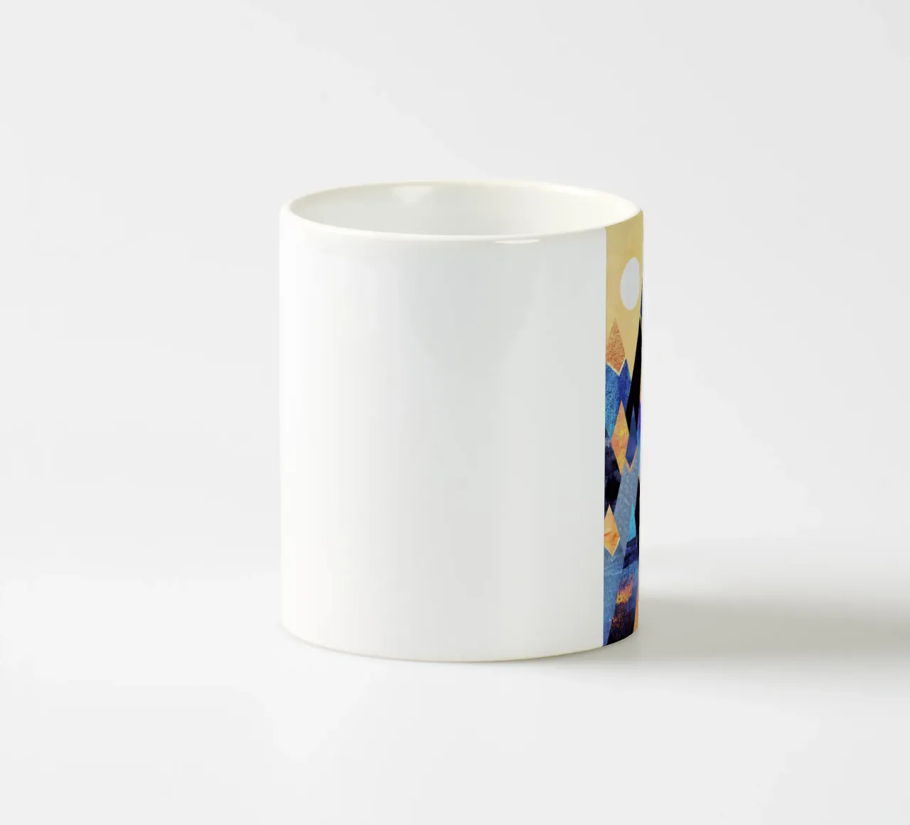 Blue Mountains ceramic mug by Elisabeth Fredriksson