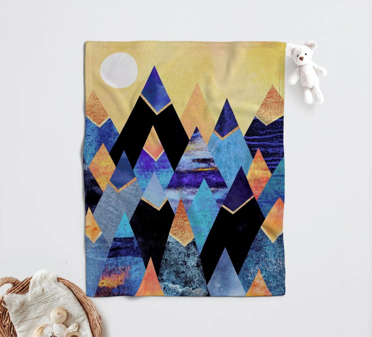 Blue Mountains coperta in pile da Elisabeth Fredriksson