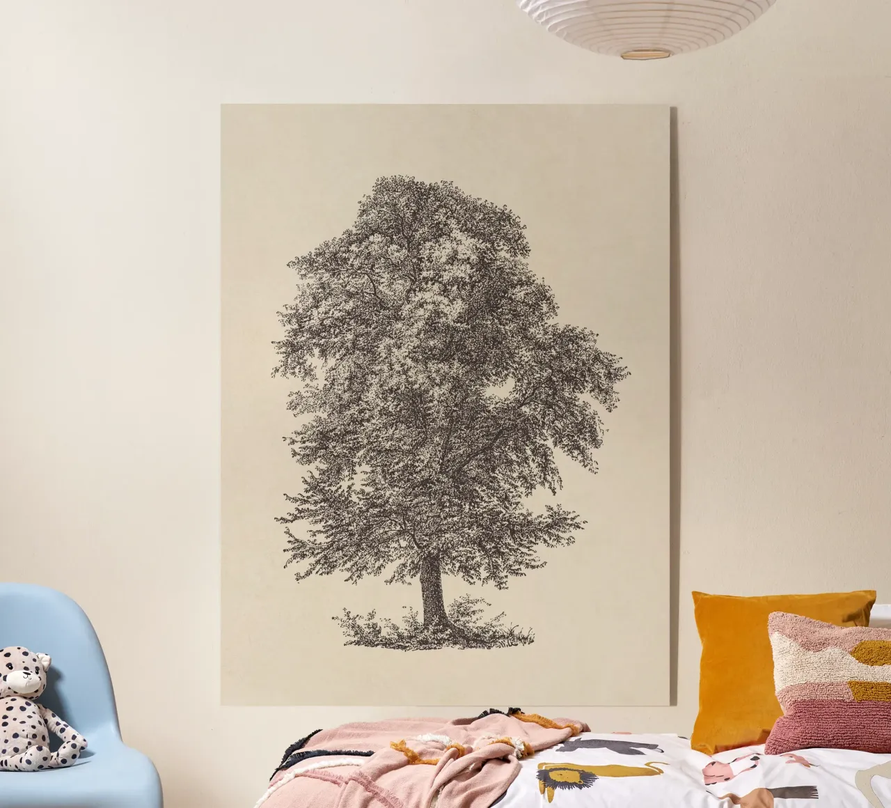 Tree Sketch - Common Beech plexiglass da apoloprints