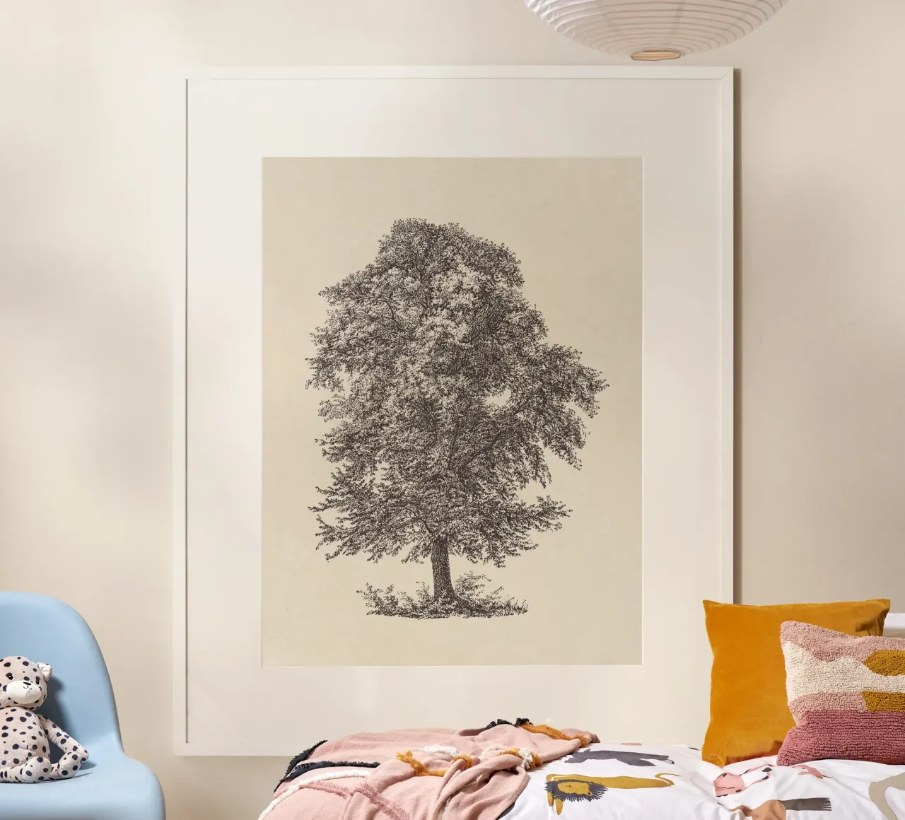 Tree Sketch - Common Beech hahnemühle van apoloprints