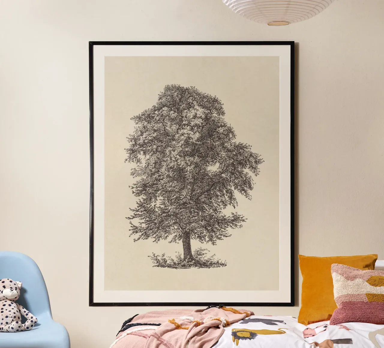 Tree Sketch - Common Beech hahnemühle van apoloprints