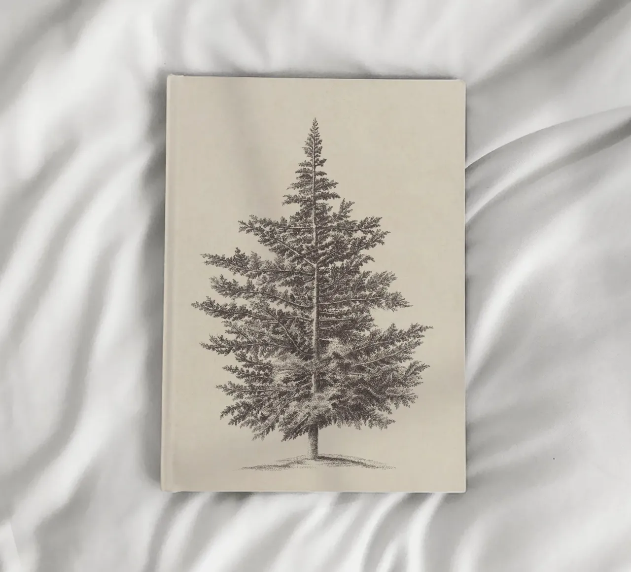 Tree Sketch - Conifer notebook by apoloprints