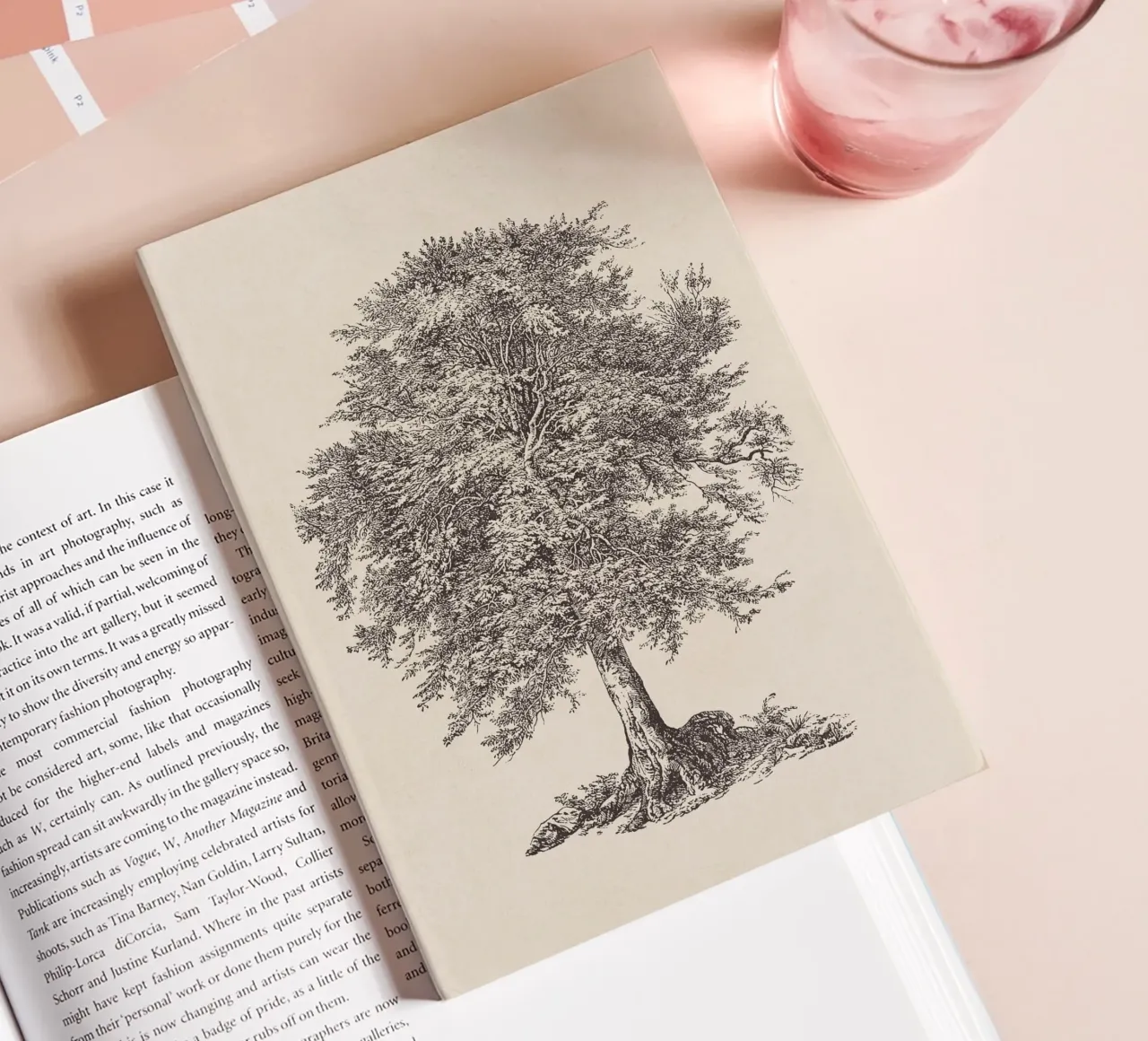 Tree Sketch - Elm notebook by apoloprints