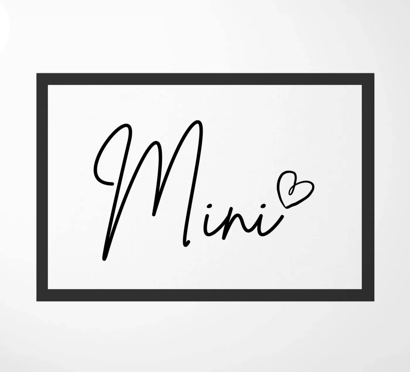 Mini doormat by ArtDesign by KBK