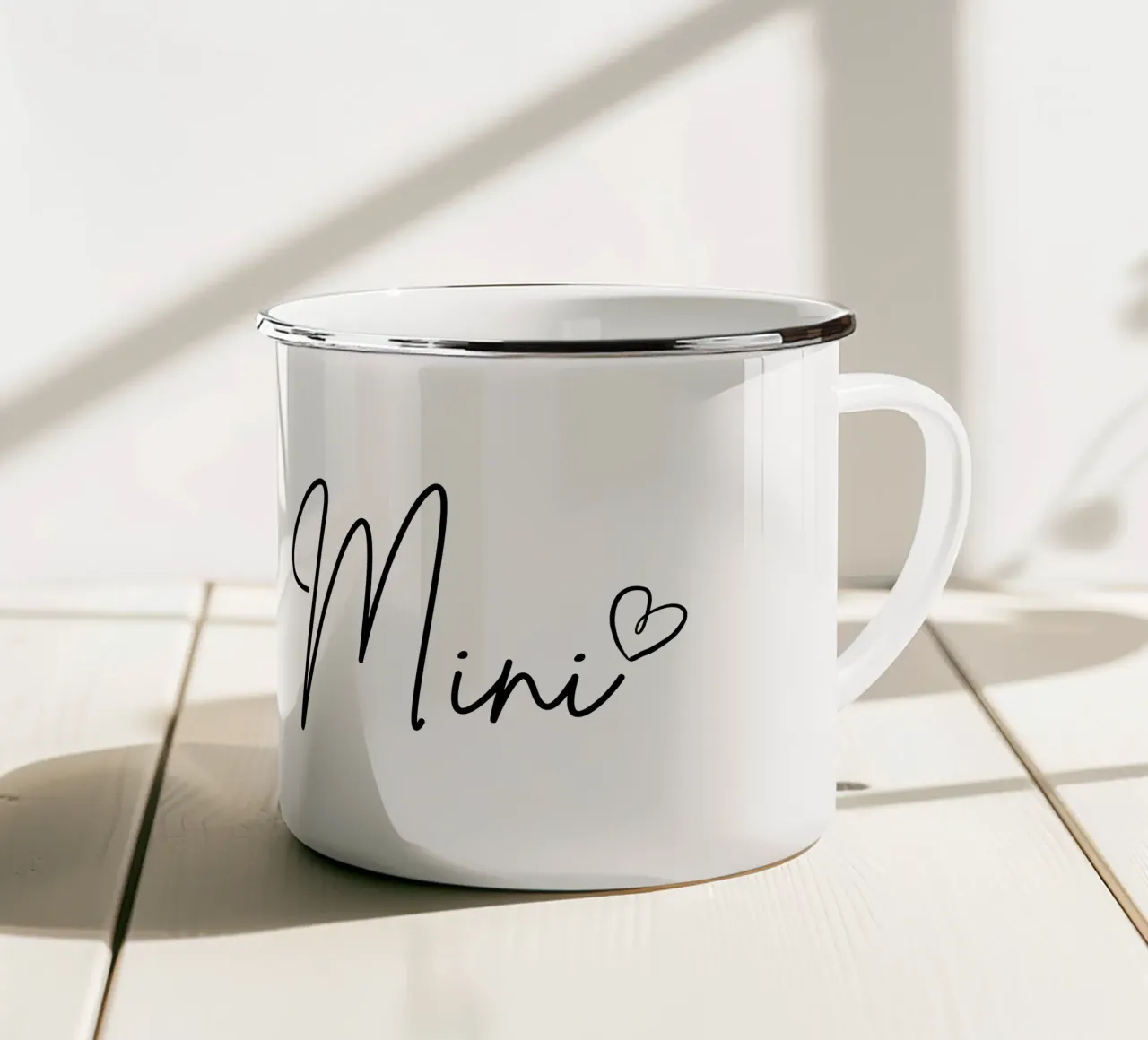 Mini enamel mug by ArtDesign by KBK