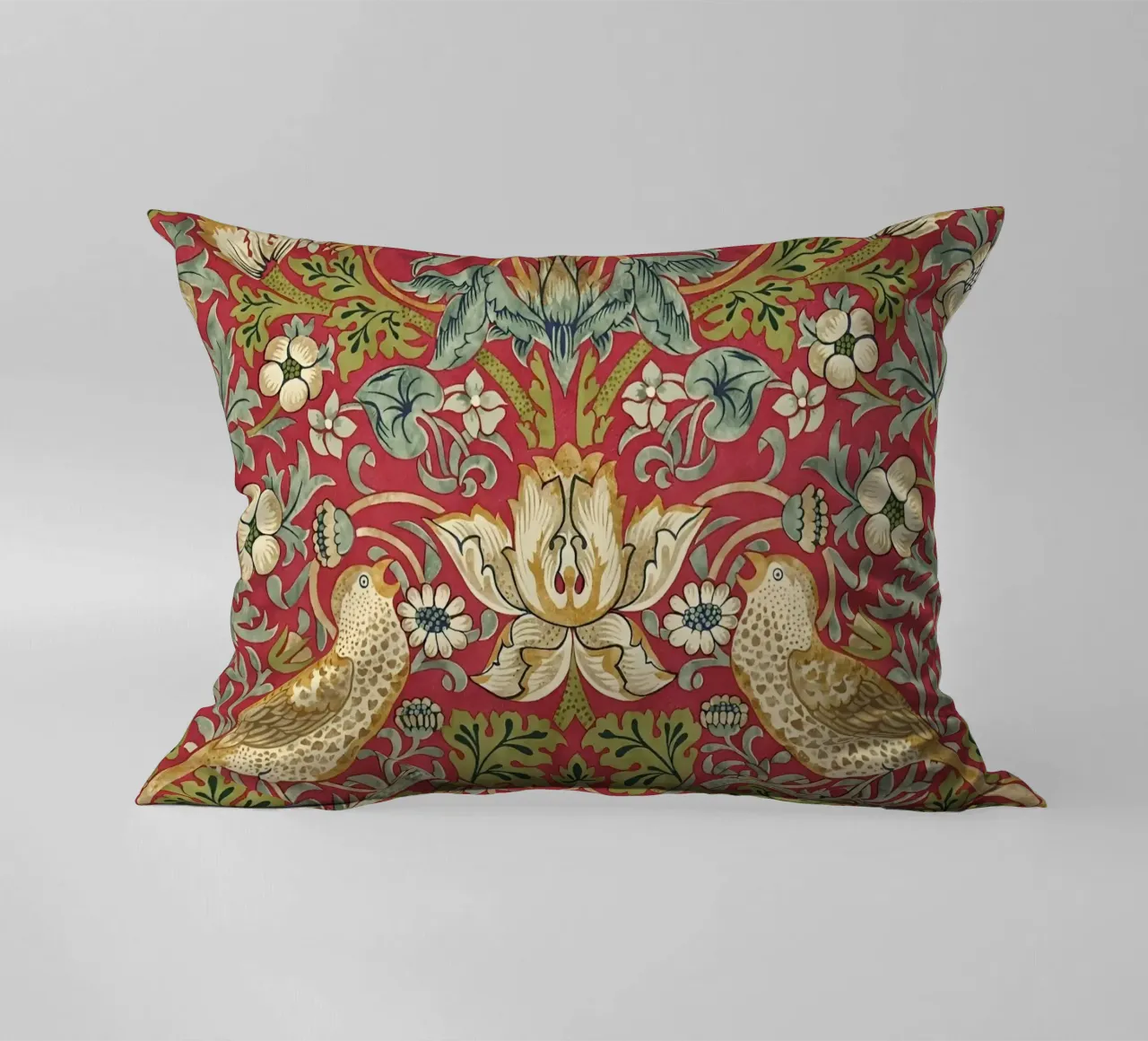 William Morris - ladro di fragole cuscino da William Store
