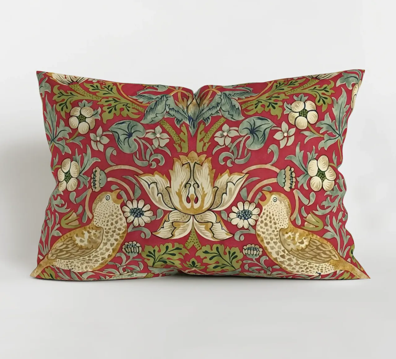 William Morris - ladro di fragole cuscino da William Store