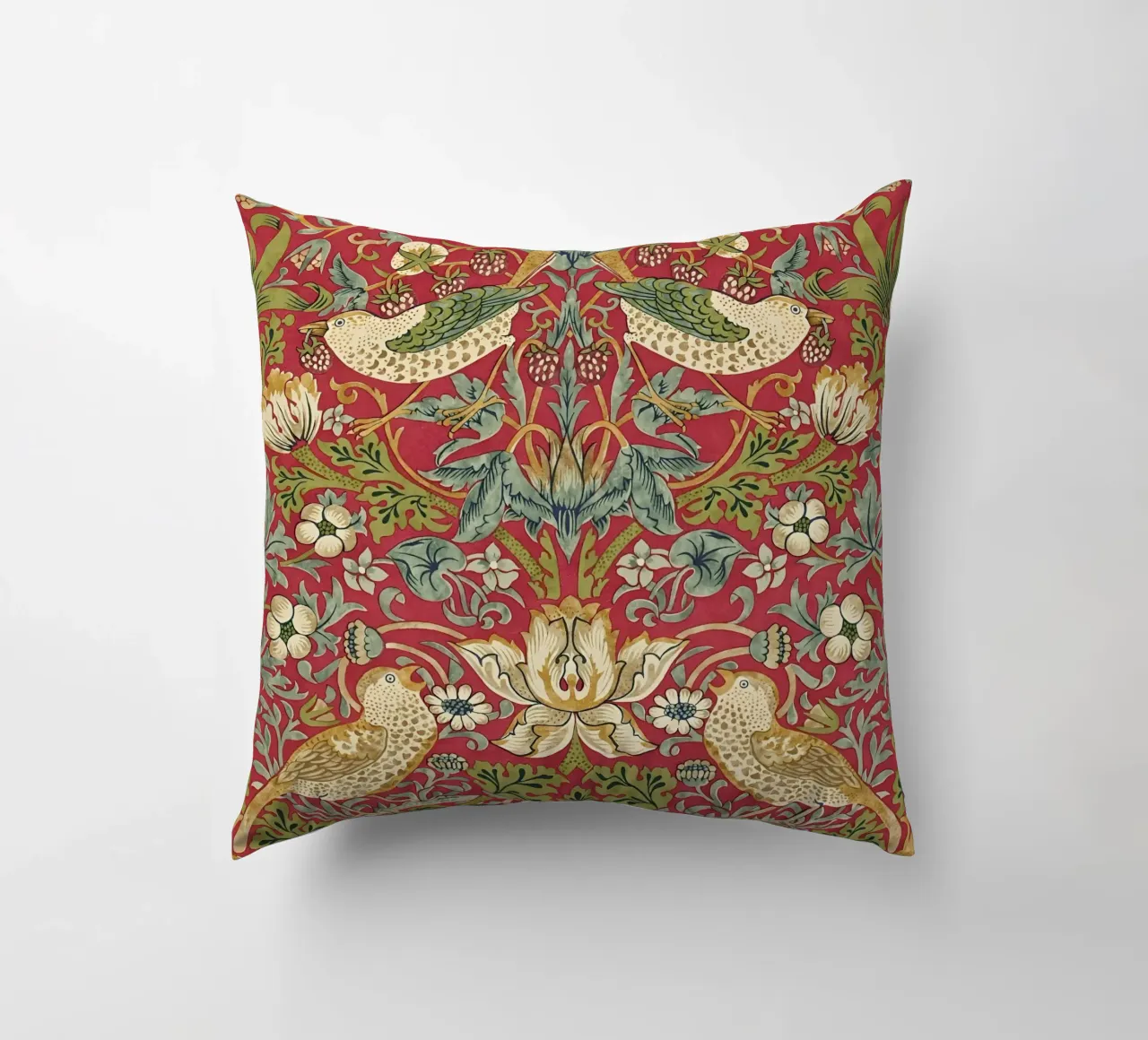 William Morris - ladro di fragole cuscino da William Store