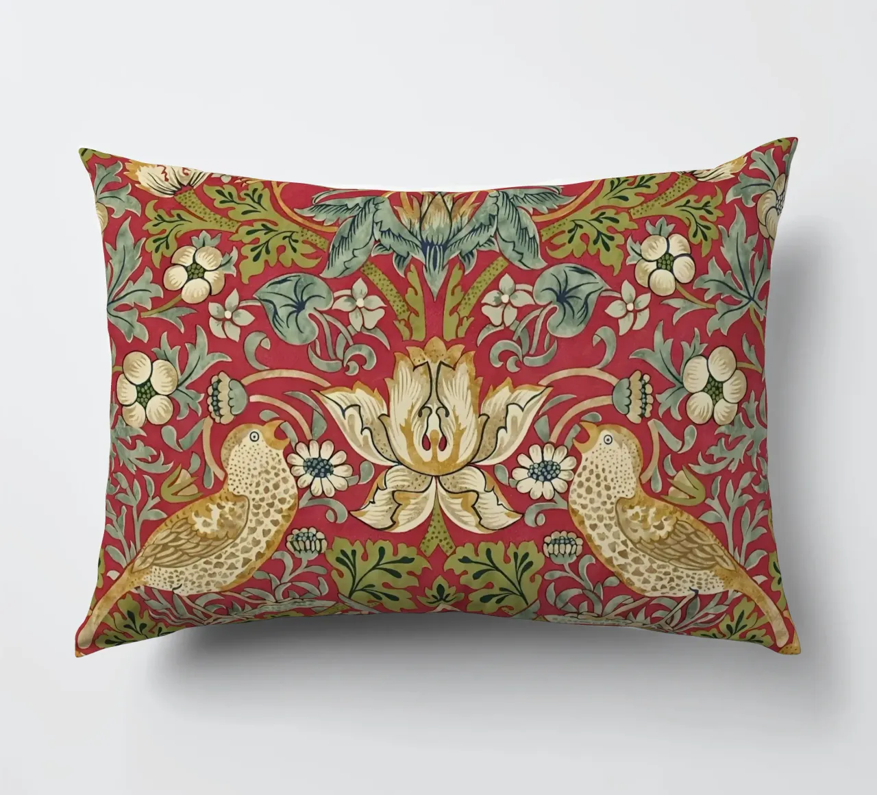 William Morris - ladro di fragole cuscino da William Store