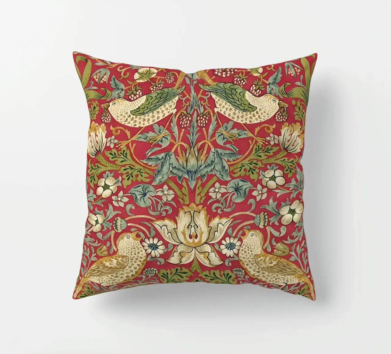 William Morris - ladro di fragole cuscino da William Store