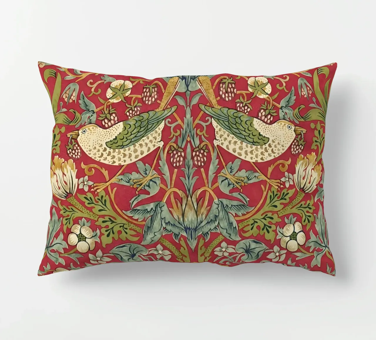 William Morris - ladro di fragole cuscino da William Store
