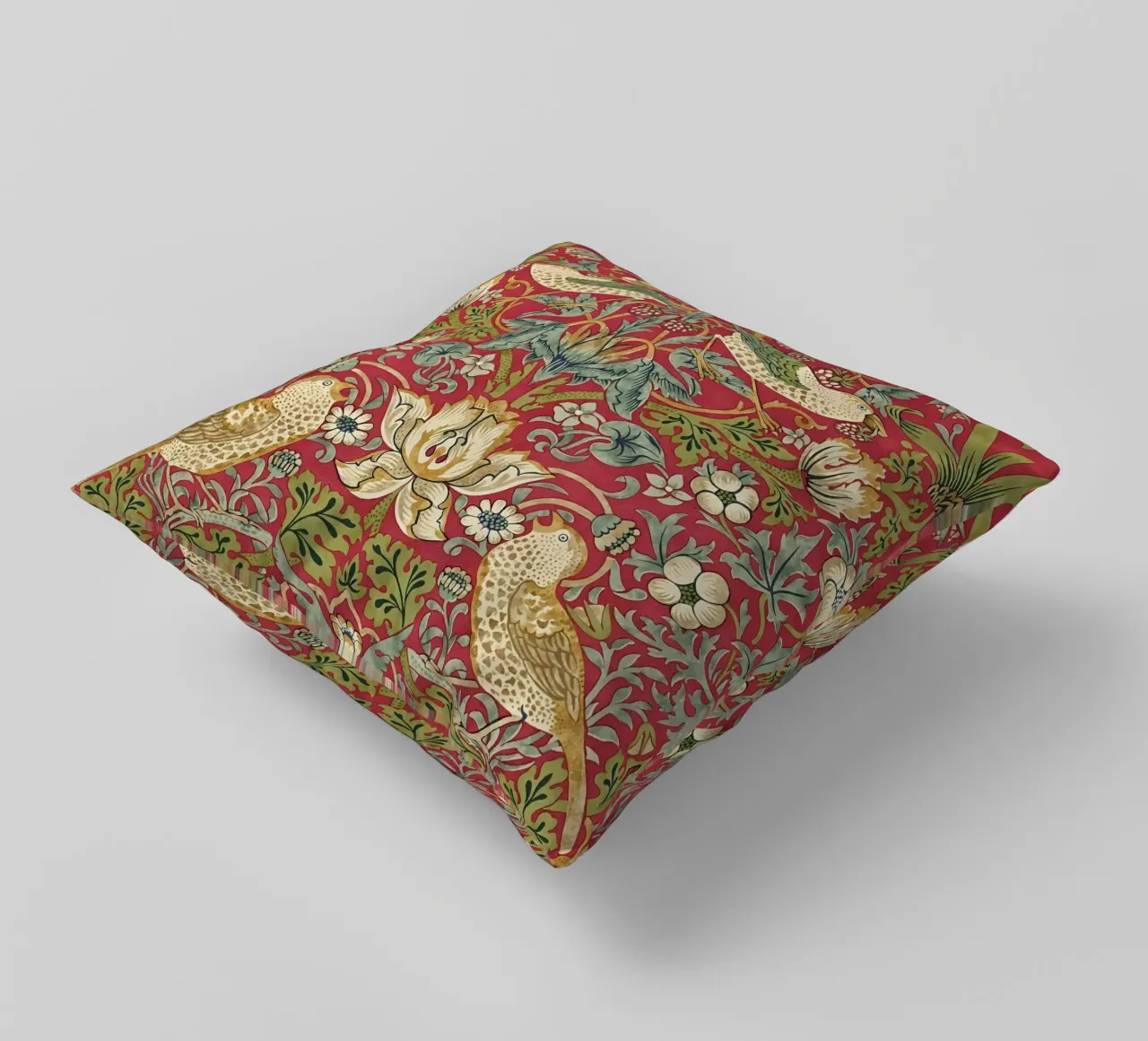 William Morris - ladro di fragole cuscino da William Store