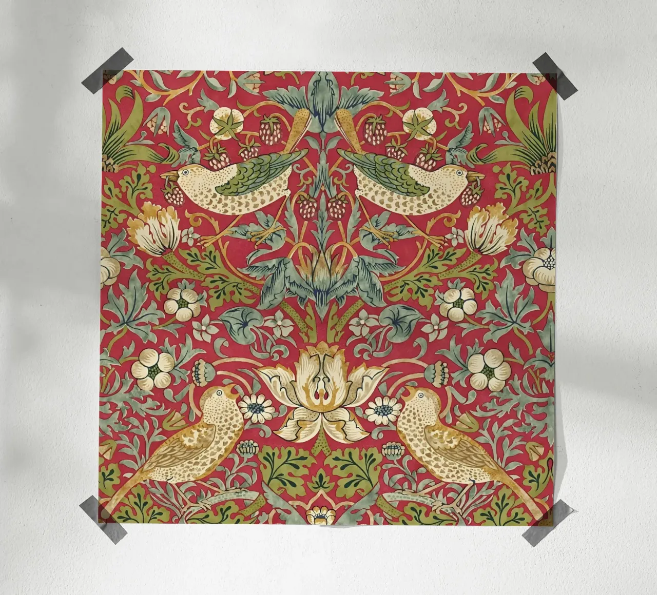 William Morris - ladro di fragole poster da William Store