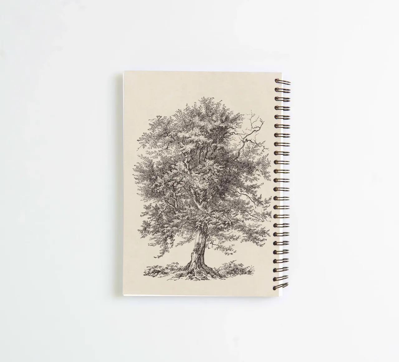 Tree Sketch - Hornbeam diario ad anelli da apoloprints