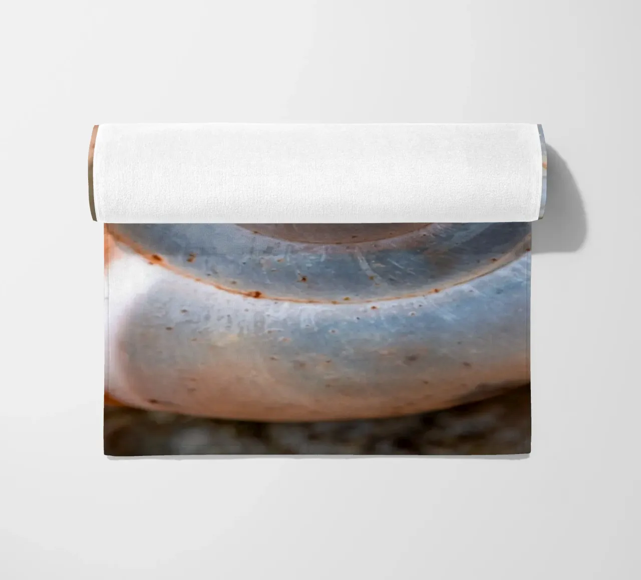 Snail shell of the Carthusian snail beach towel by Marcus Beckert | Fotografie