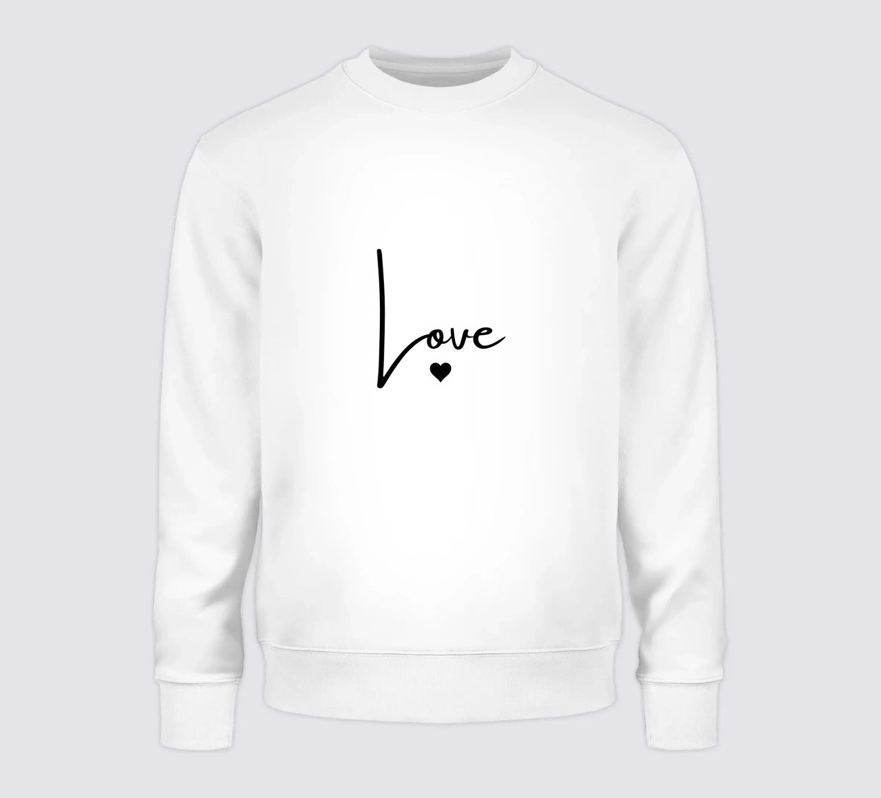 Un grande amore con un piccolo cuore felpa da ArtDesign by KBK