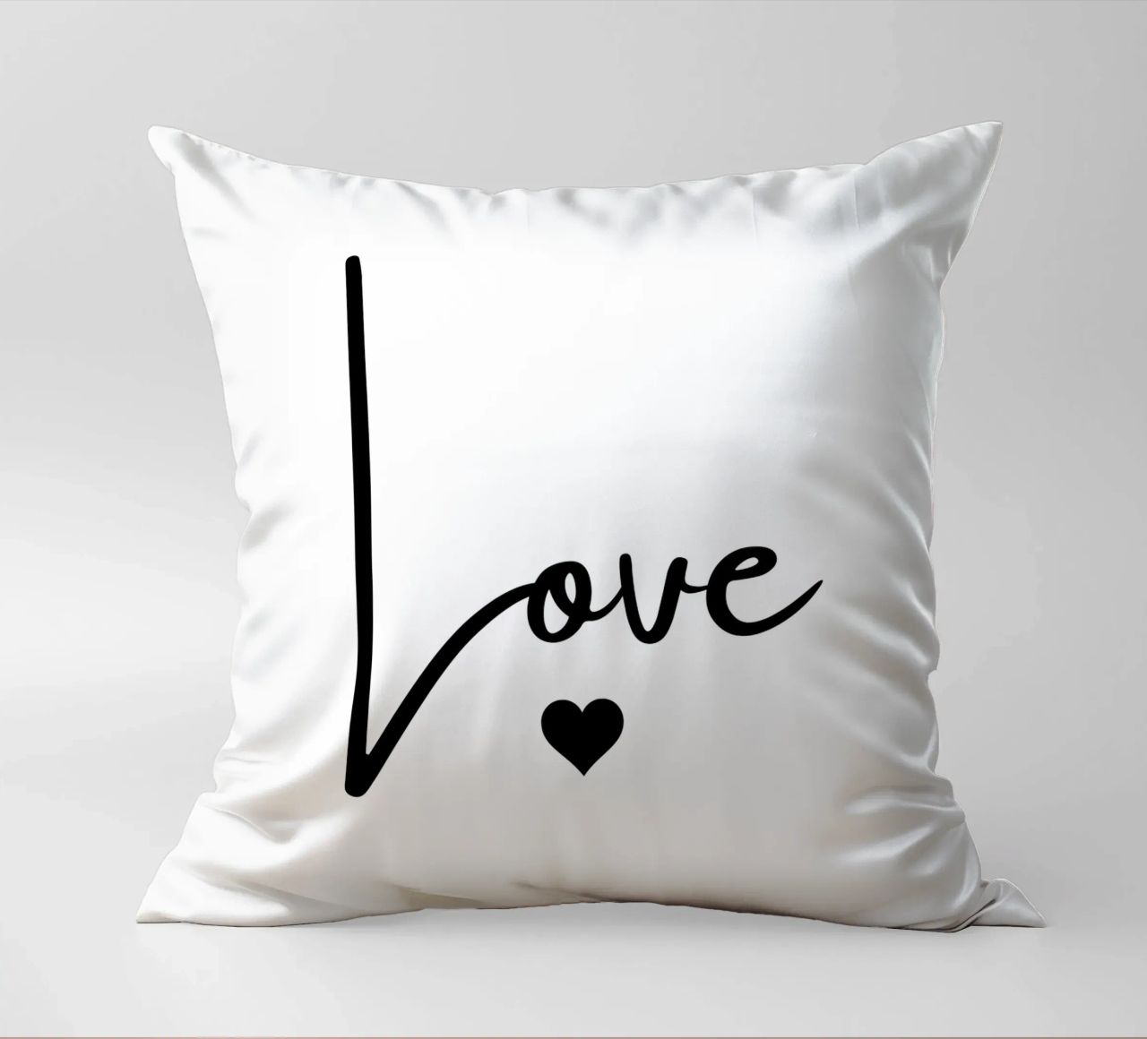 Un grande amore con un piccolo cuore cuscino da ArtDesign by KBK