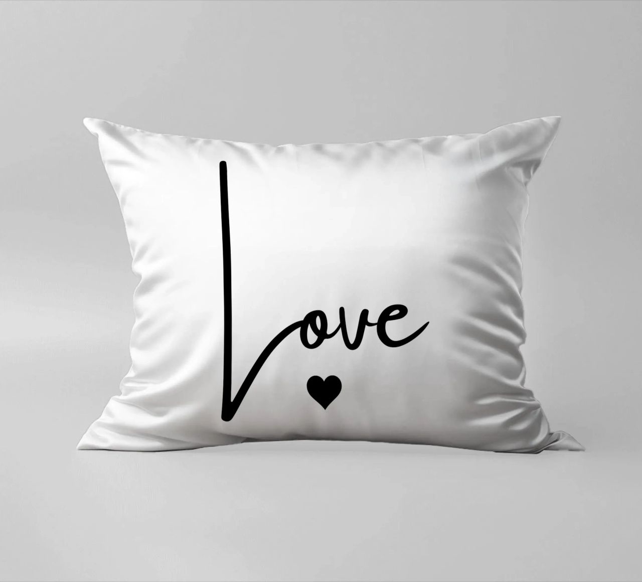 Un grande amore con un piccolo cuore cuscino da ArtDesign by KBK