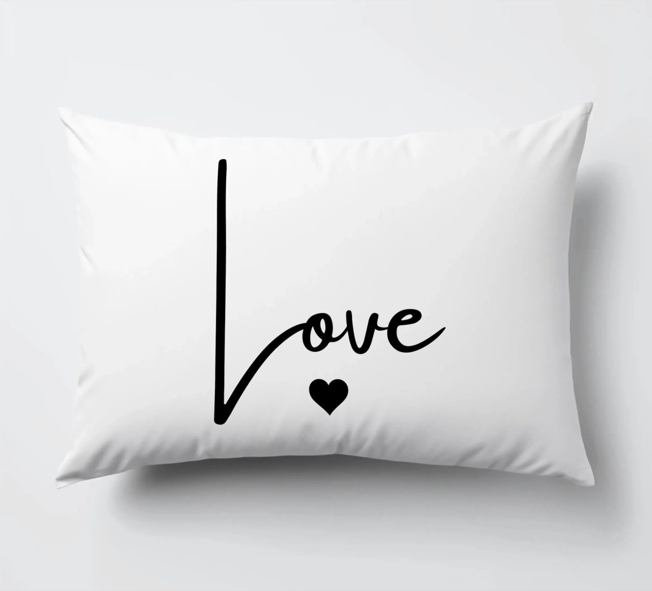 Un grande amore con un piccolo cuore cuscino da ArtDesign by KBK