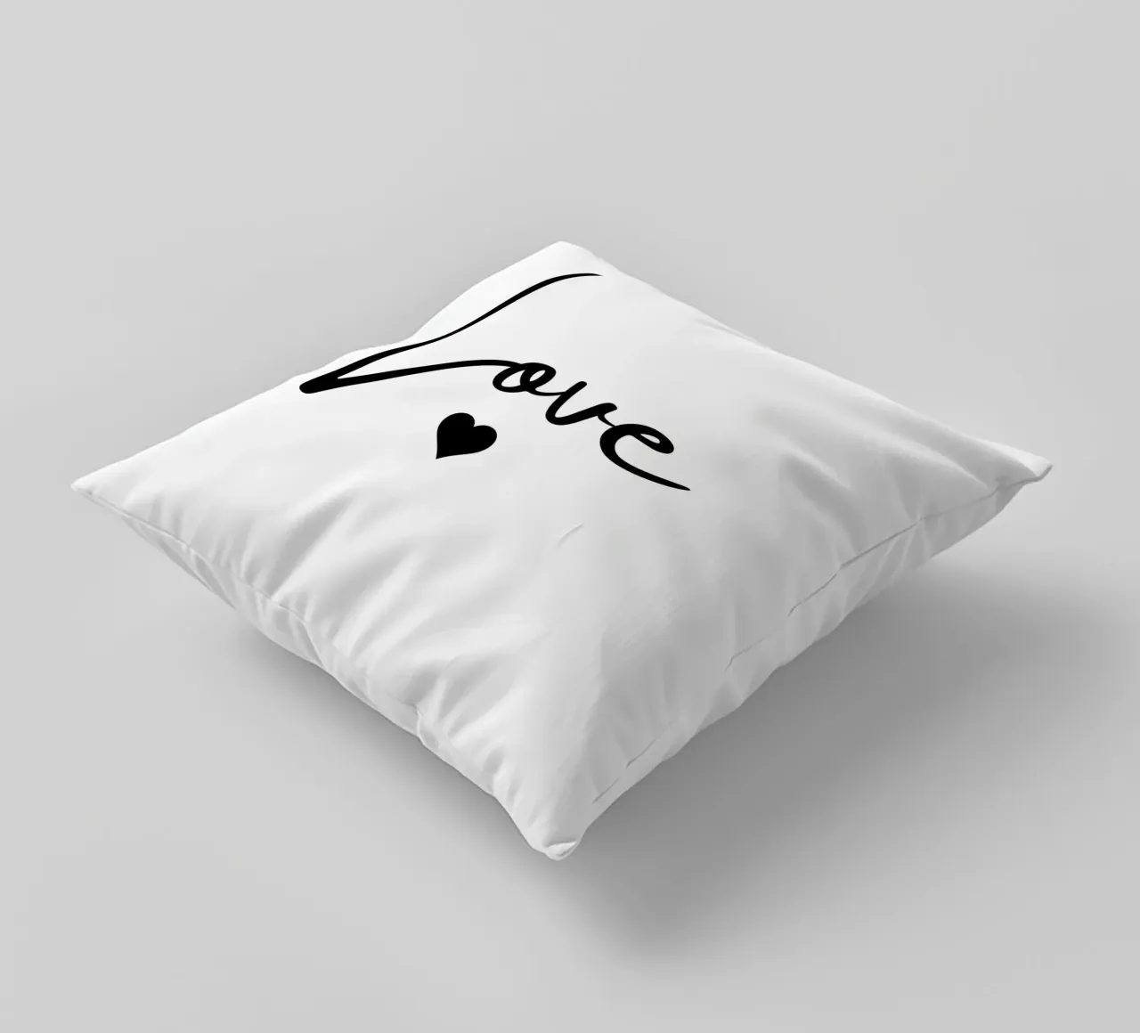 Un grande amore con un piccolo cuore cuscino da ArtDesign by KBK