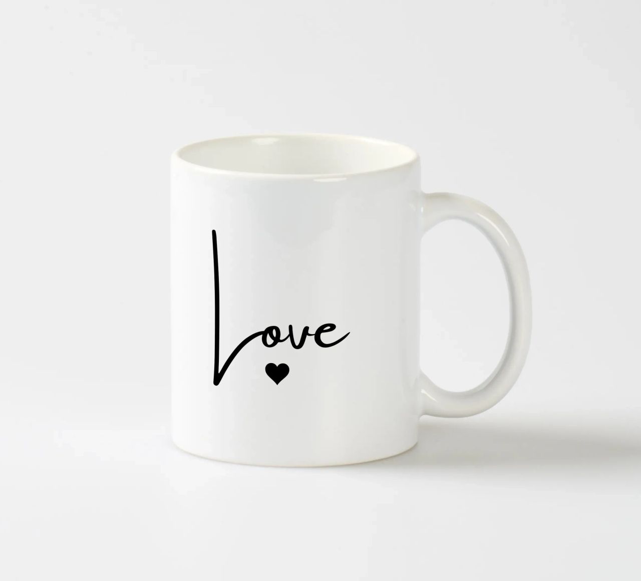 Un grande amore con un piccolo cuore tazza in ceramica da ArtDesign by KBK