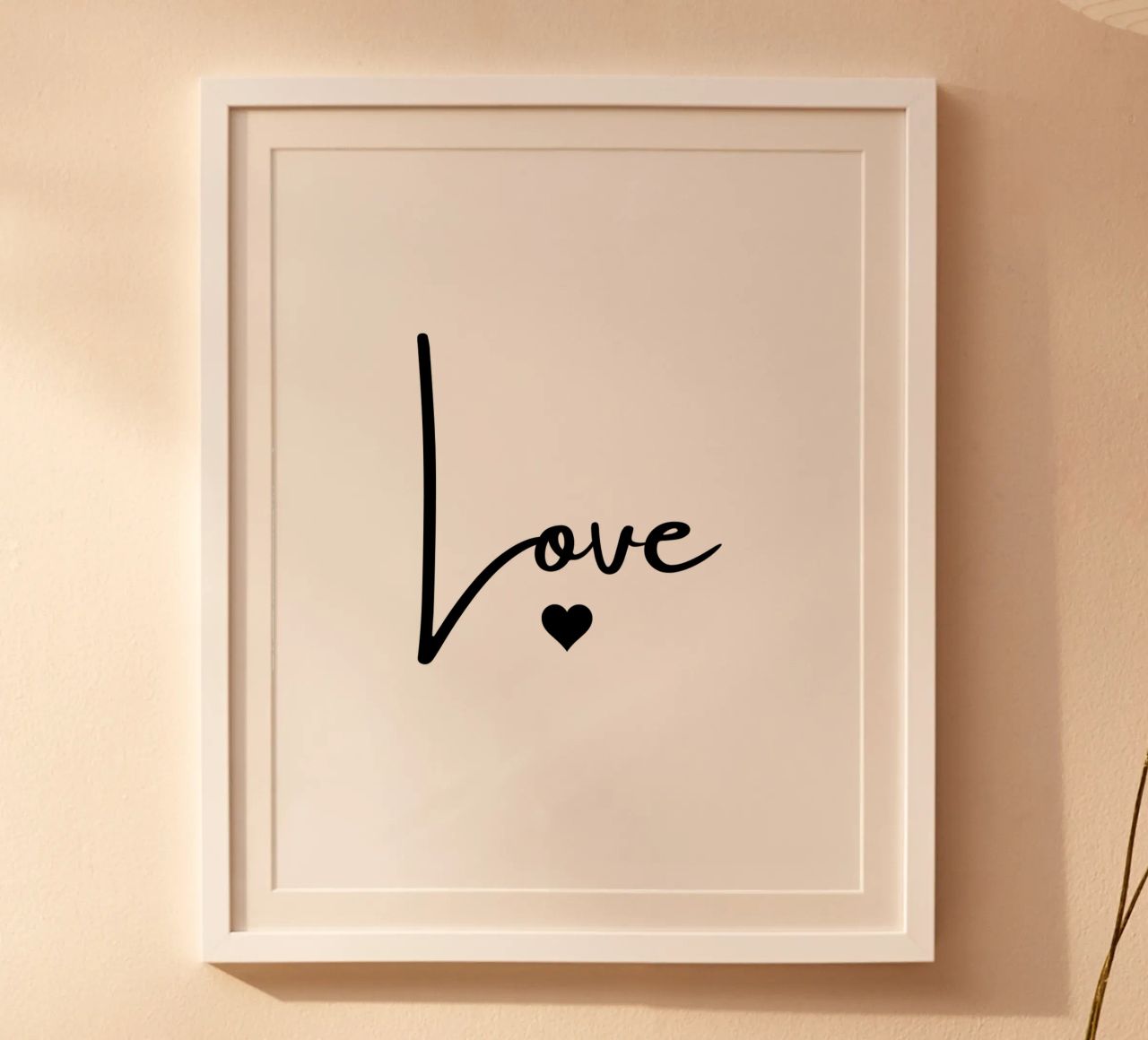 Un grande amore con un piccolo cuore carta hahnemühle da ArtDesign by KBK