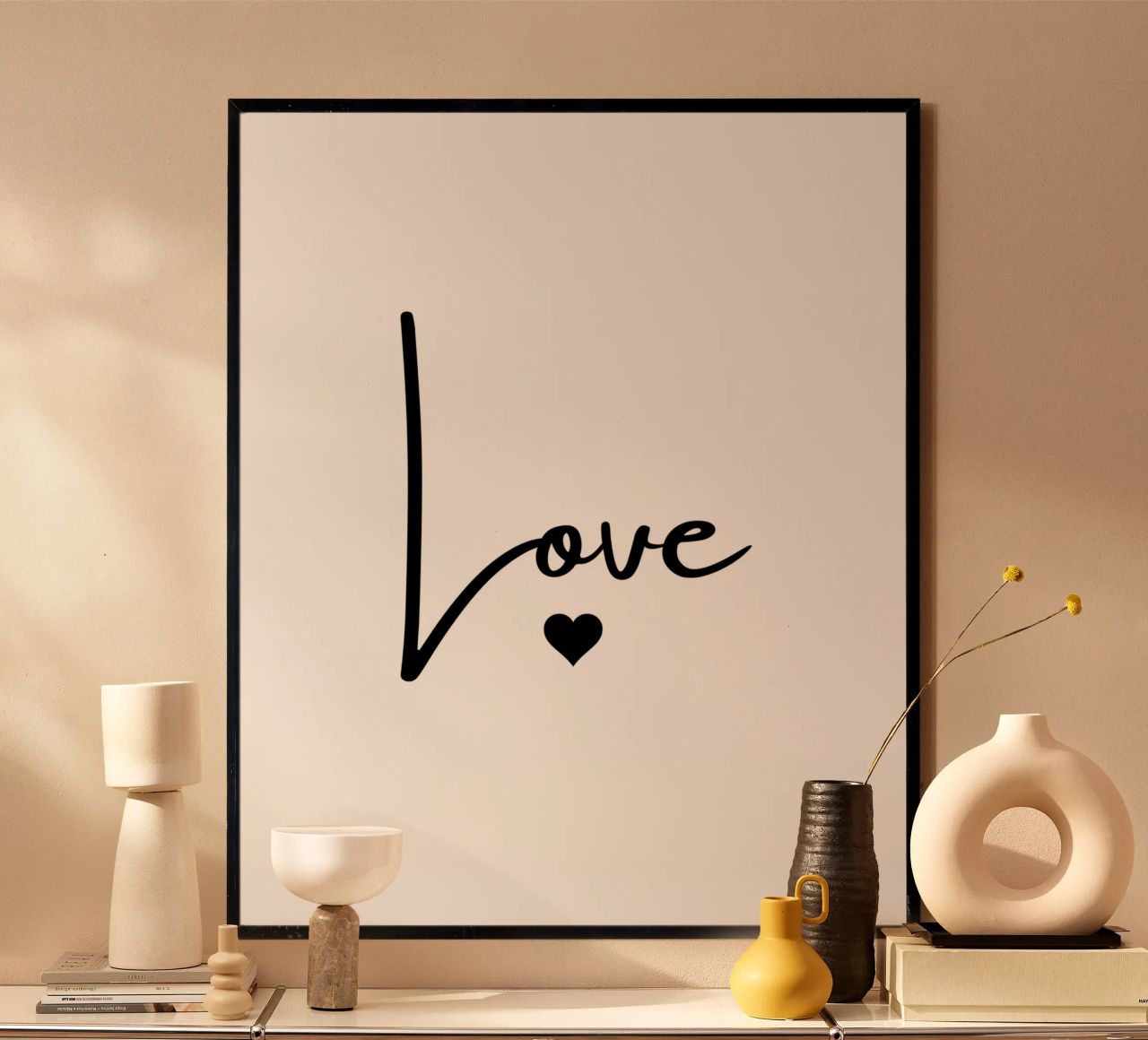 Un grande amore con un piccolo cuore carta hahnemühle da ArtDesign by KBK