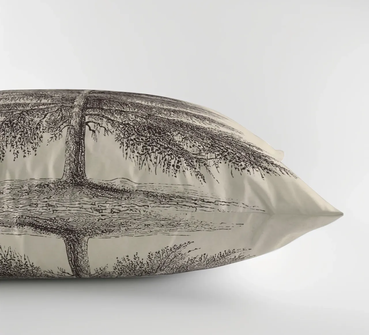 Tree Sketch - Larch cuscino da apoloprints