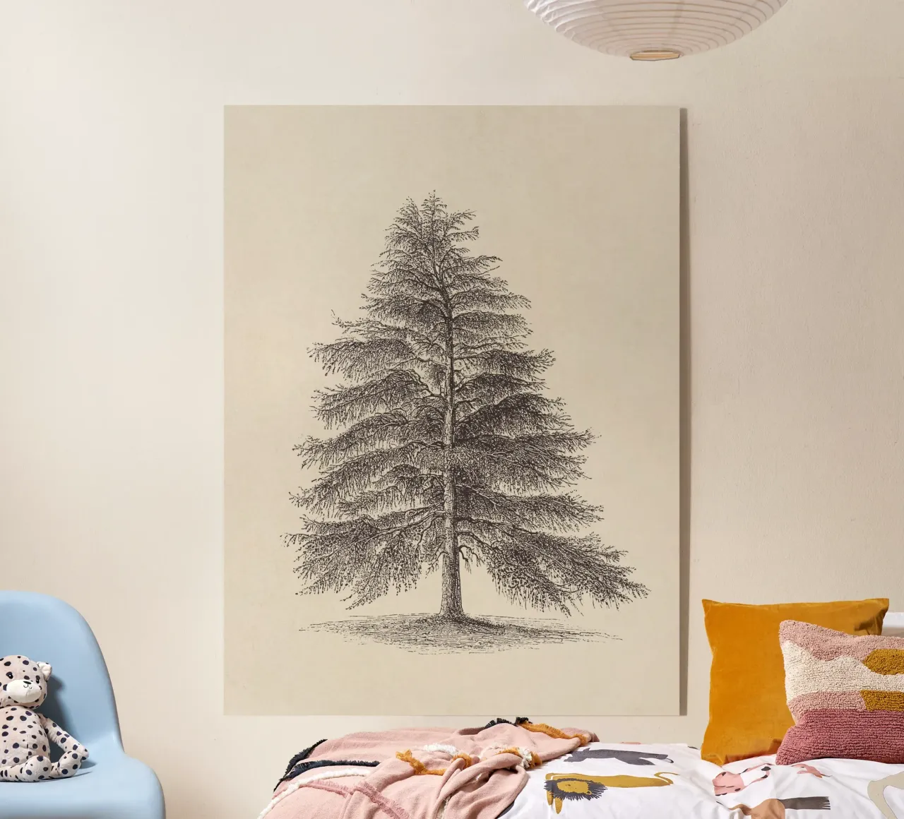 Tree Sketch - Larch plexiglass da apoloprints