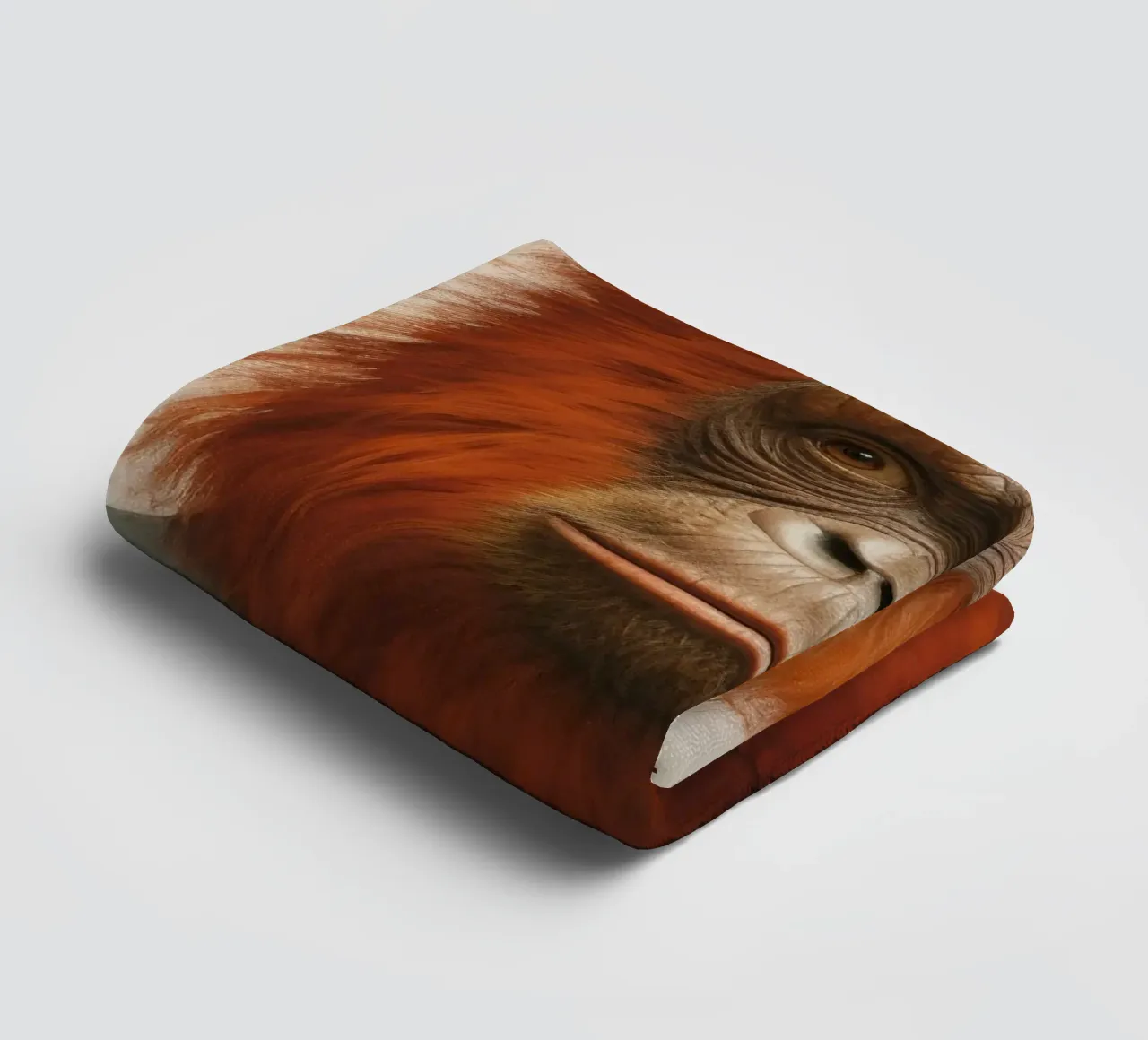 Orangutan Minimo 1 asciugamano da bagno da Minimal Animal Art