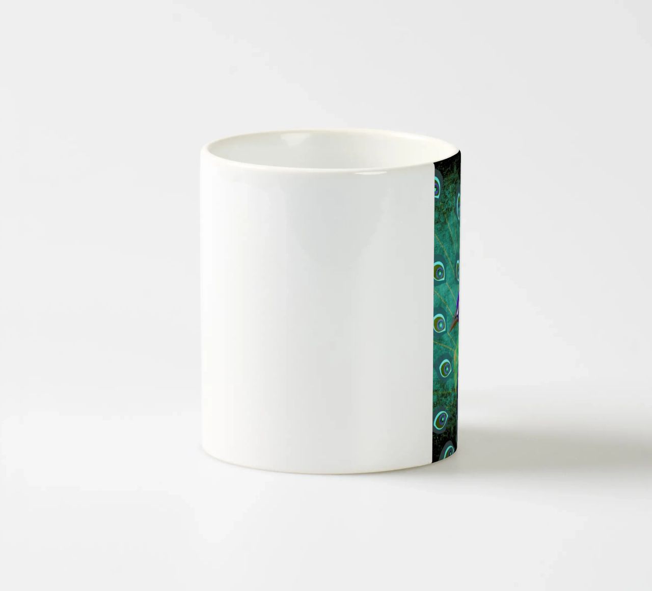 Pfau tazza in ceramica da Sabrina Ziegenhorn