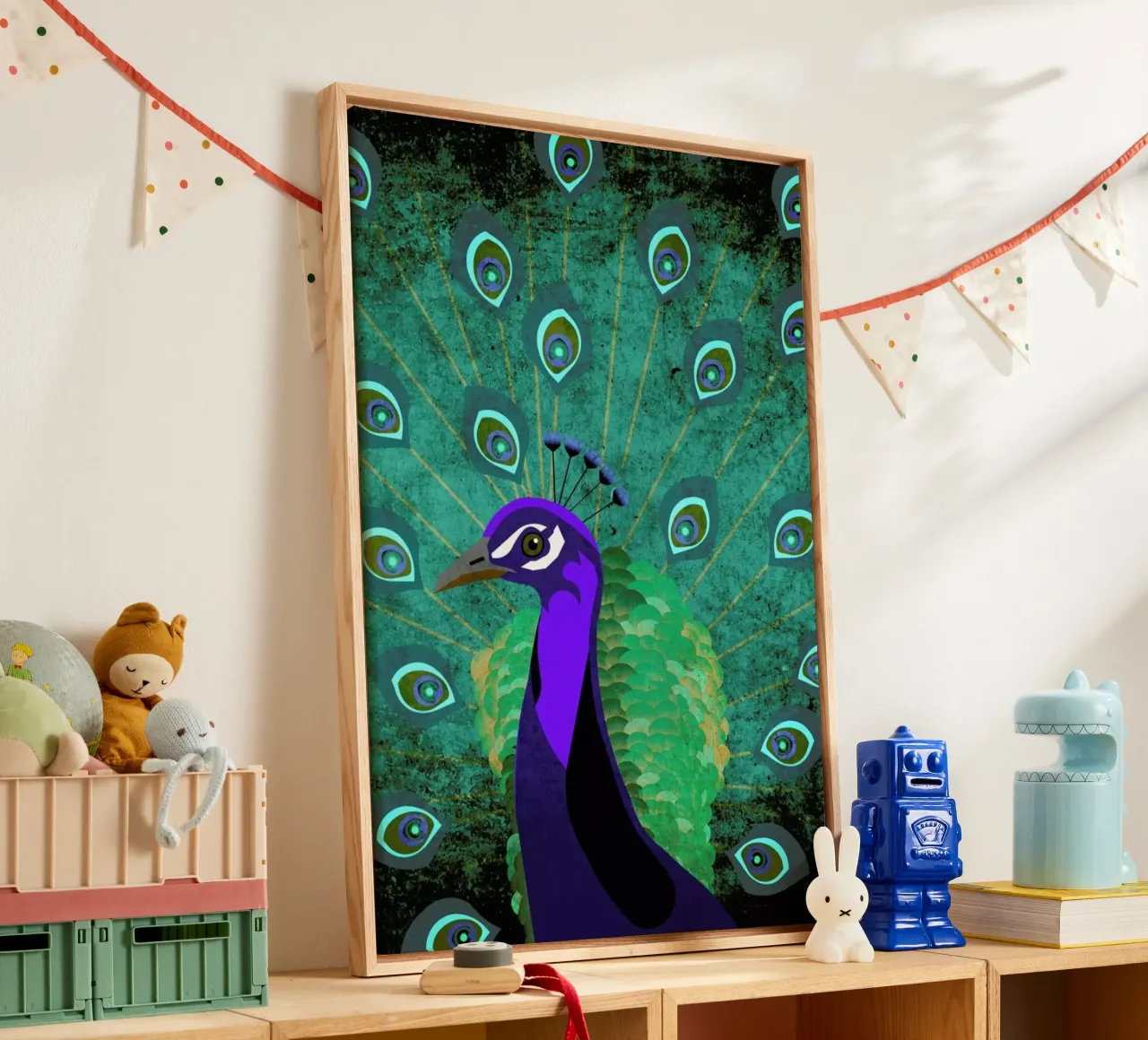 Pfau tela da Sabrina Ziegenhorn