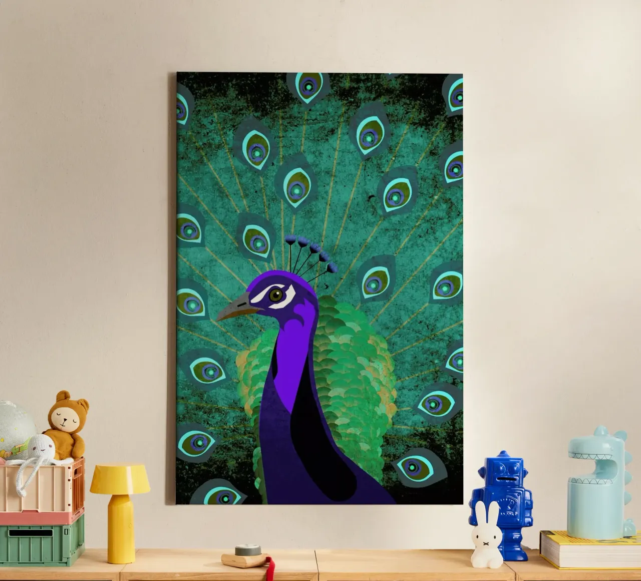 Pfau tela da Sabrina Ziegenhorn
