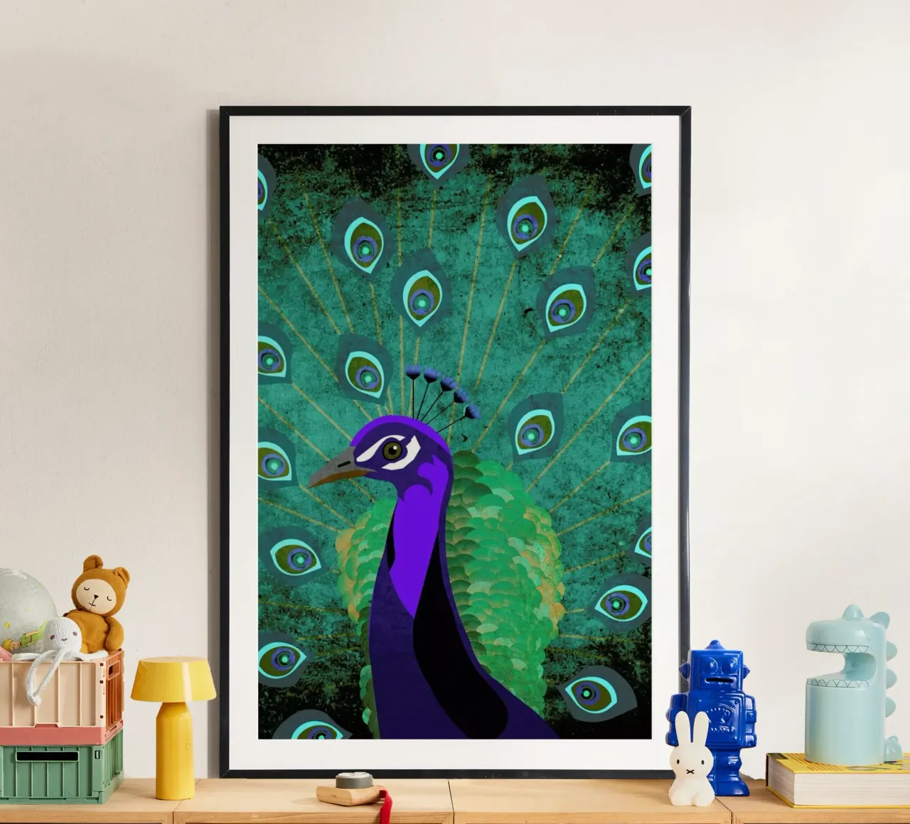 Pfau poster da Sabrina Ziegenhorn