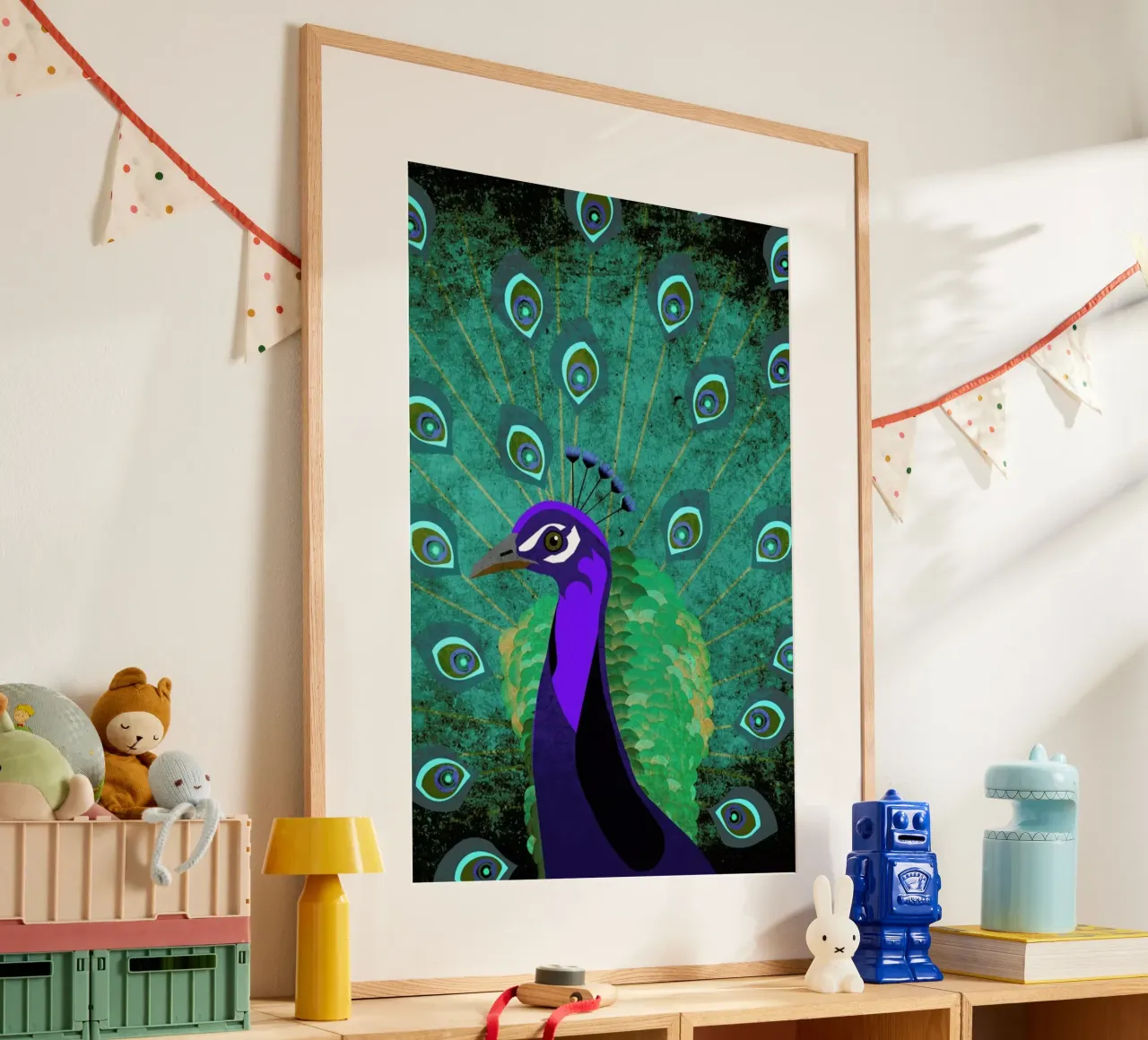 Pfau poster da Sabrina Ziegenhorn