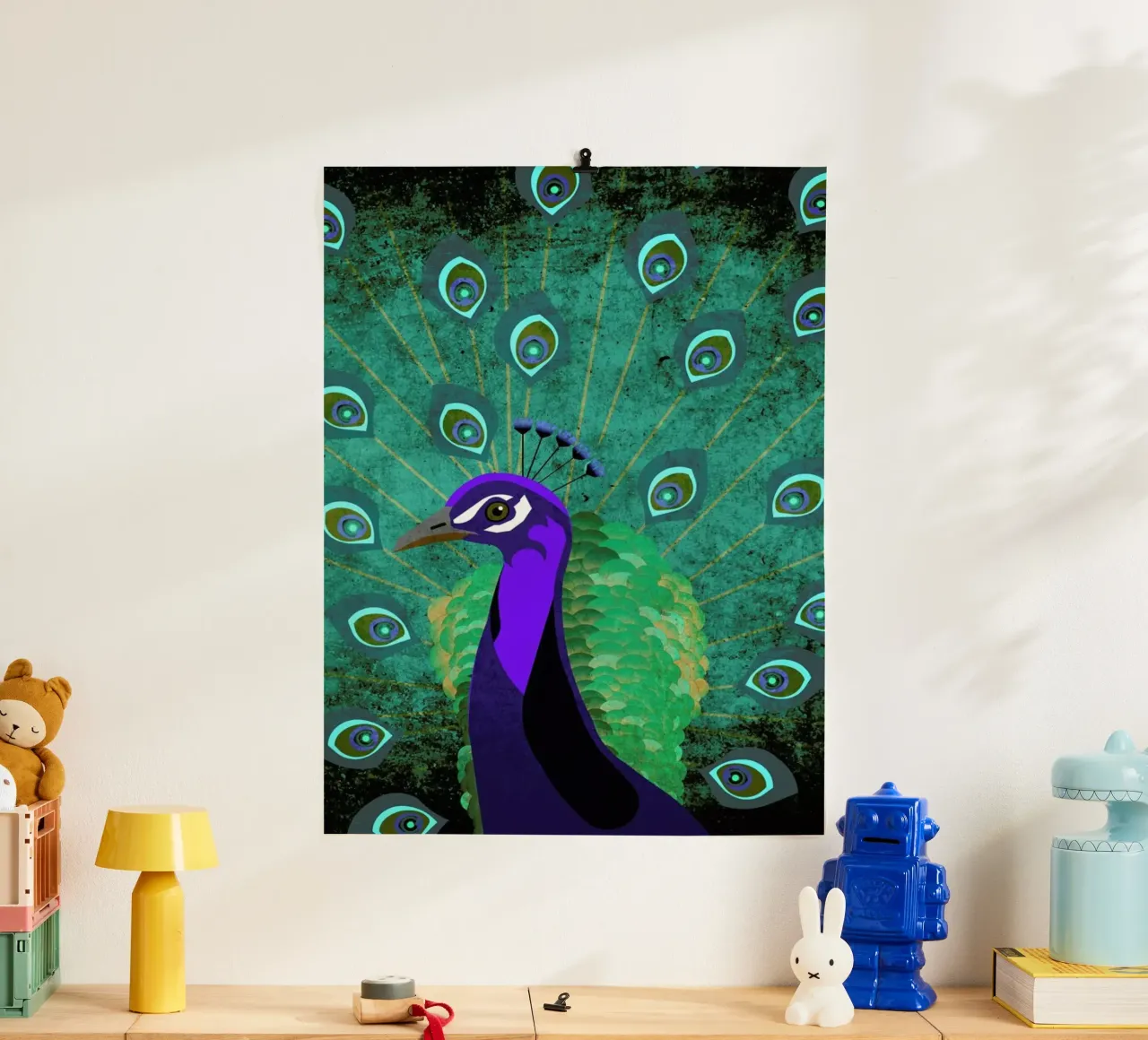 Pfau poster da Sabrina Ziegenhorn
