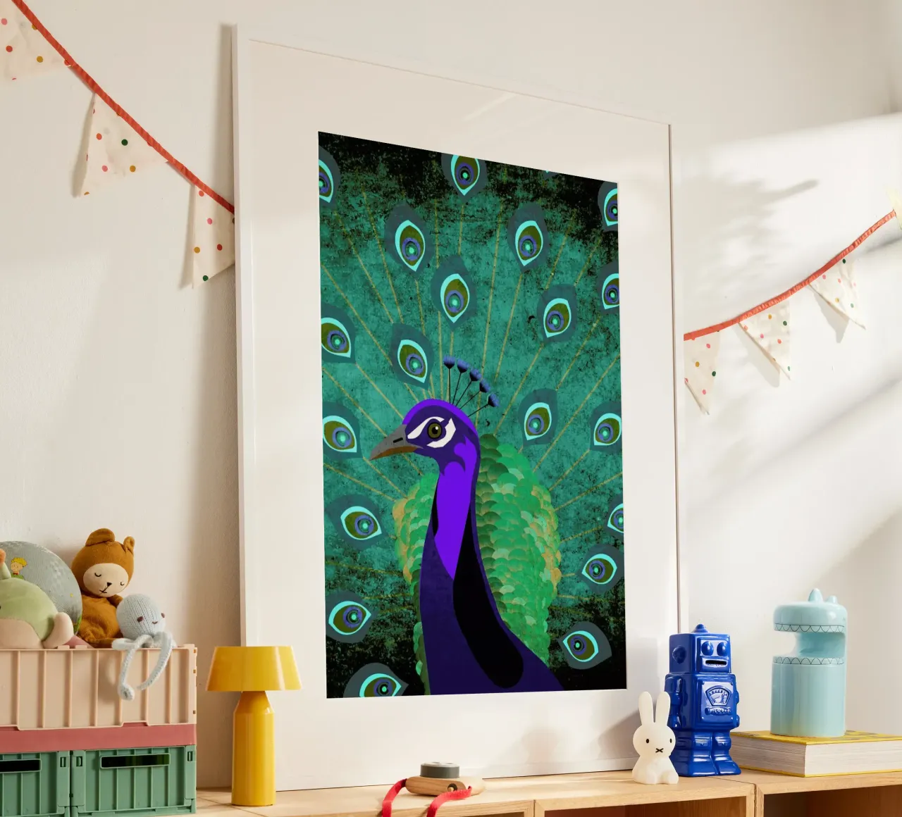 Pfau poster da Sabrina Ziegenhorn