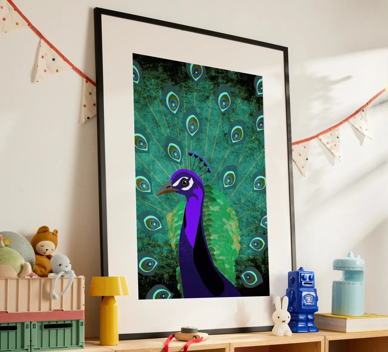 Pfau poster da Sabrina Ziegenhorn