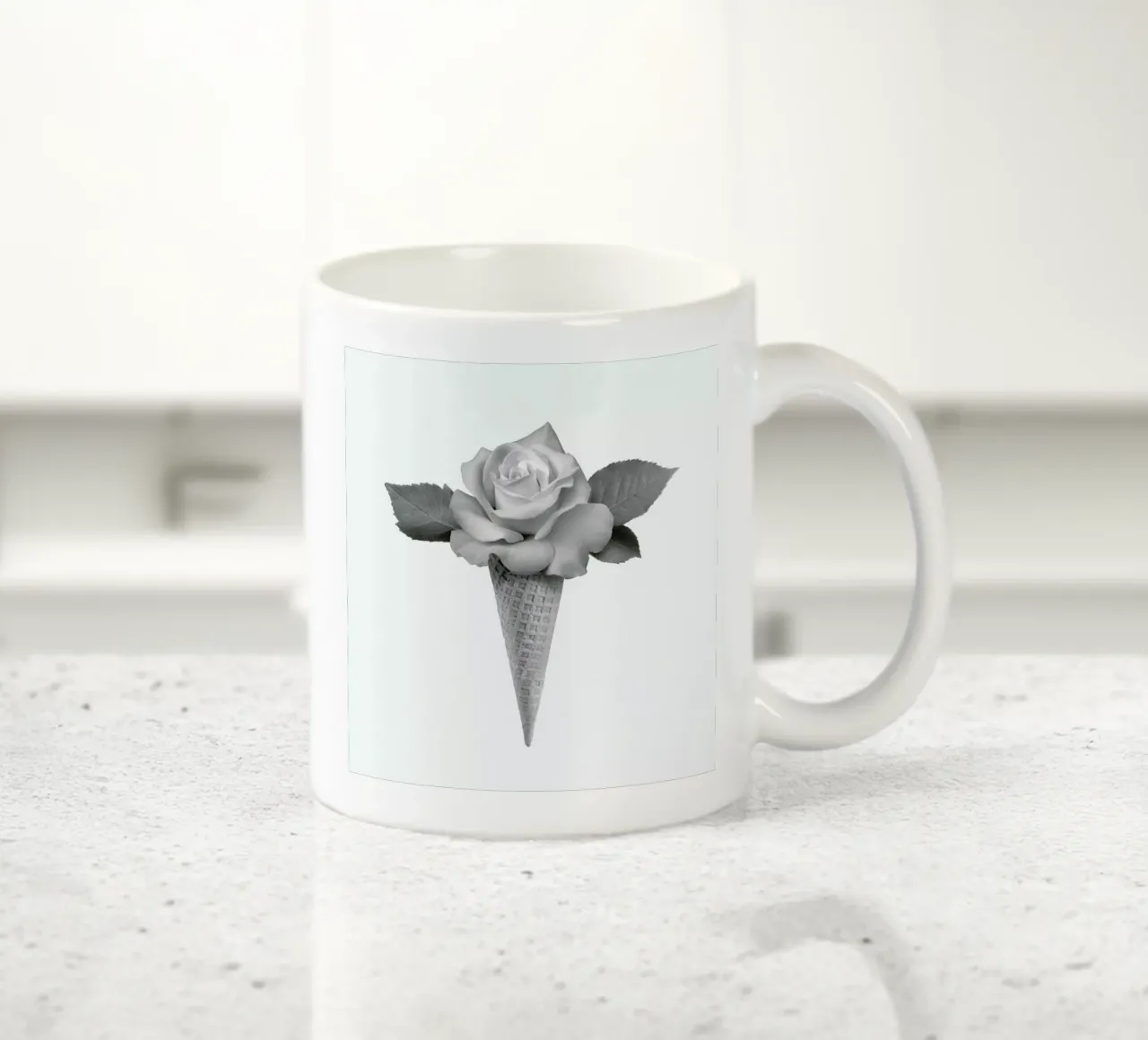 Rose Cream tazza in ceramica da Chris Wharton