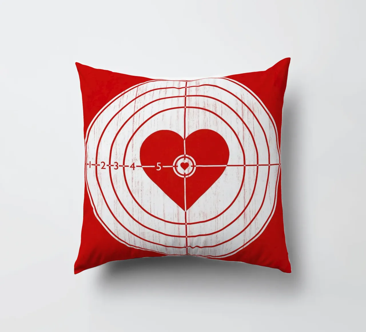 Hit me in the heart cuscino da Florent Bodart