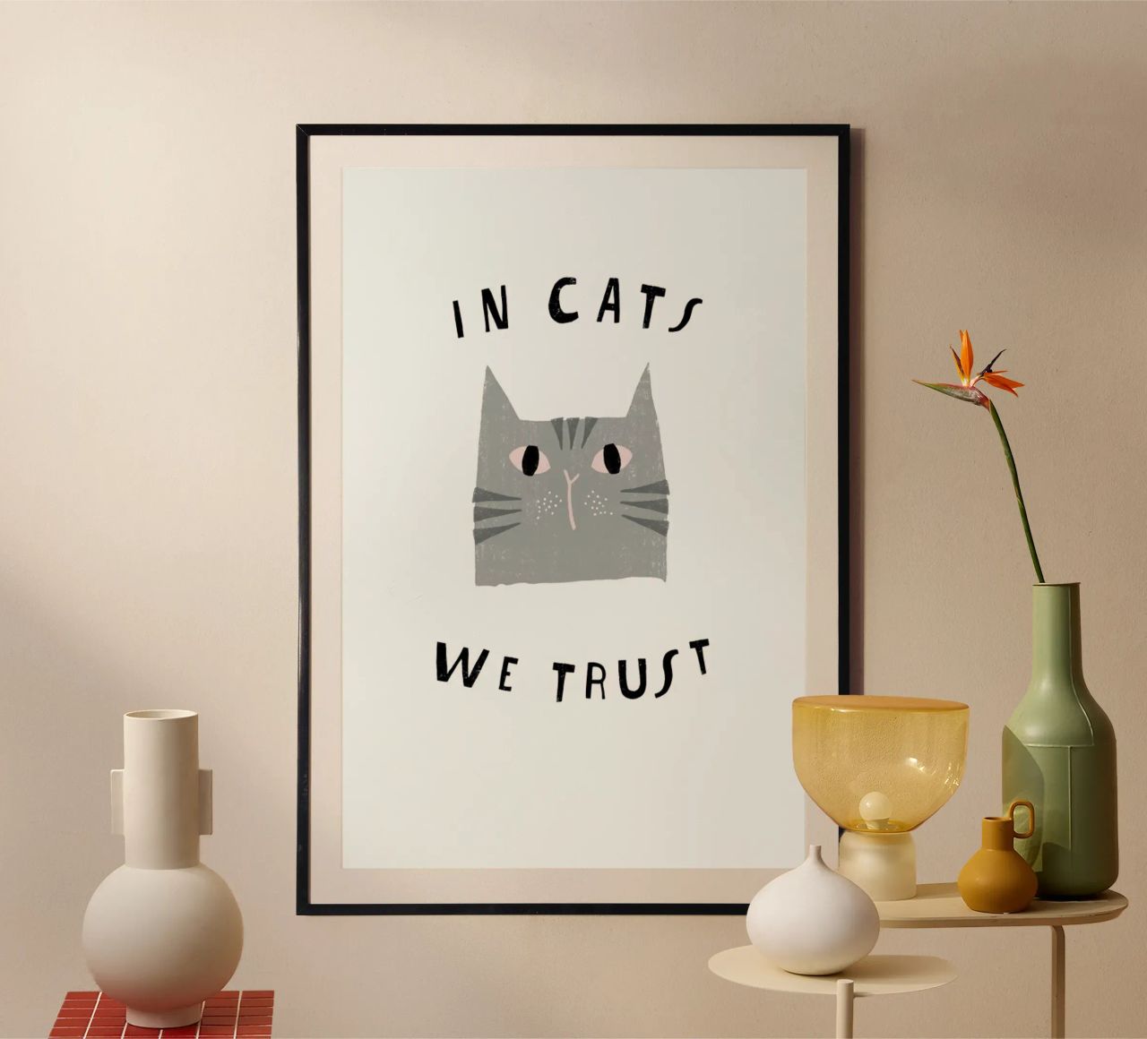 Catisfaction No. 3 Poster von typealive