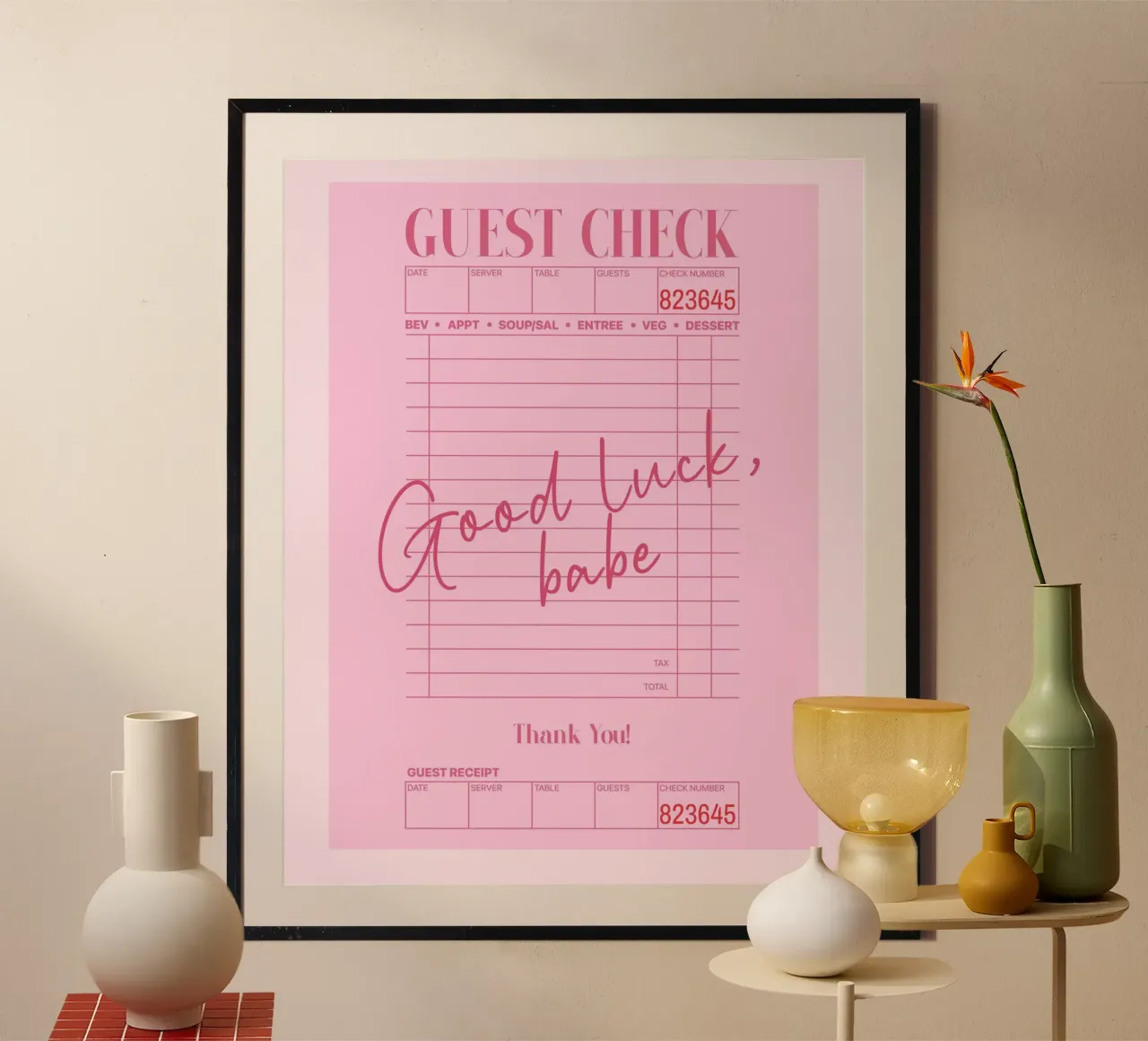 Good Luck Babe, testo di una canzone, poster di Chappell Roan carta hahnemühle da Coquette Club