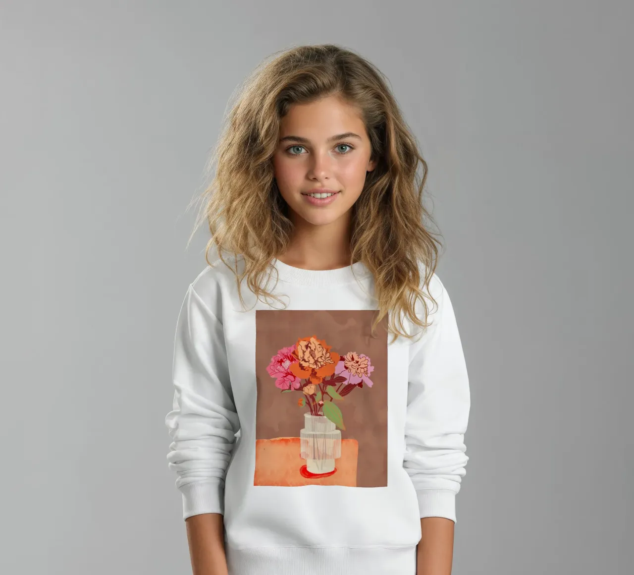 Peonies felpa bambino da GigiRosado