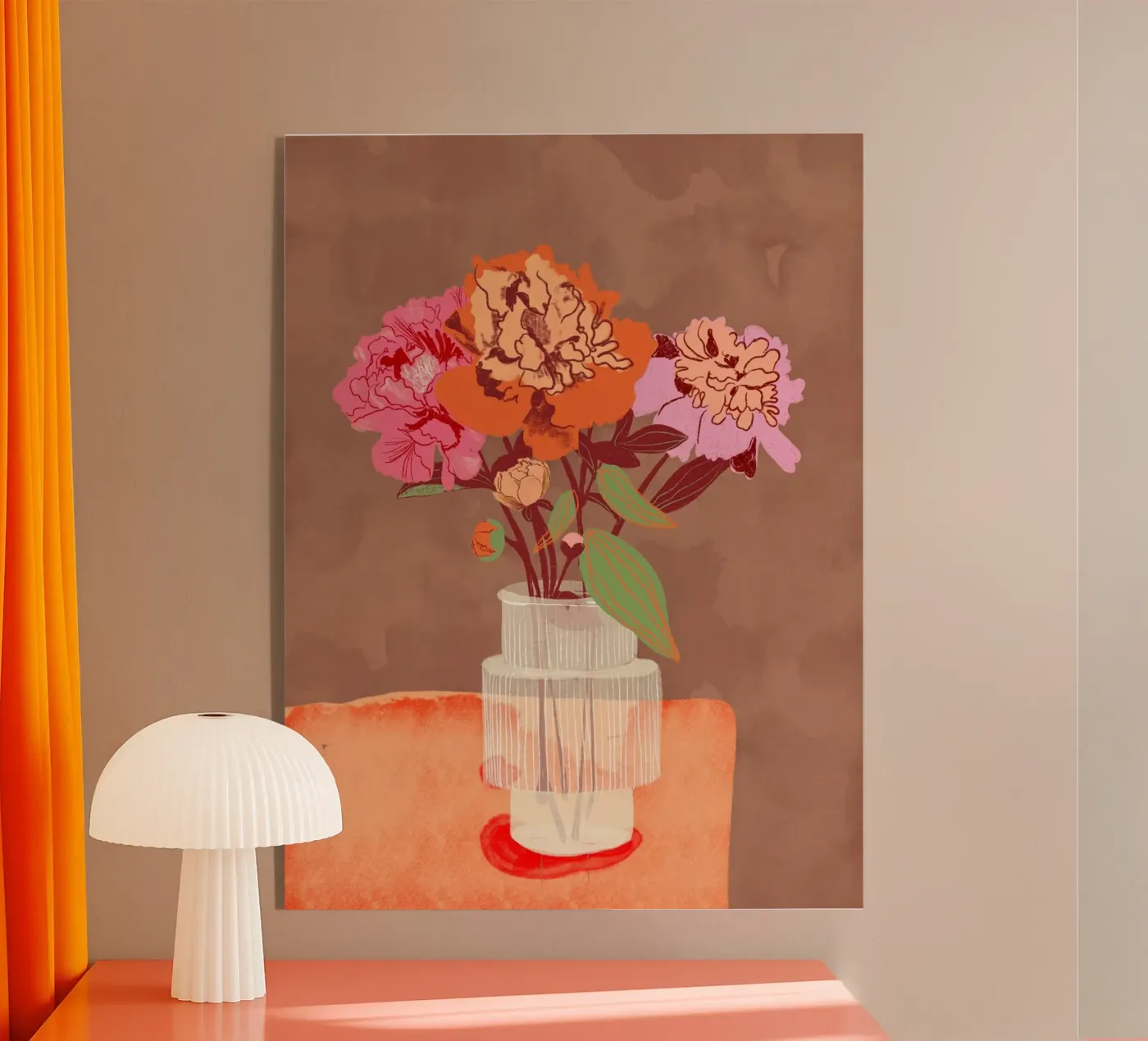 Peonies plexiglas de GigiRosado