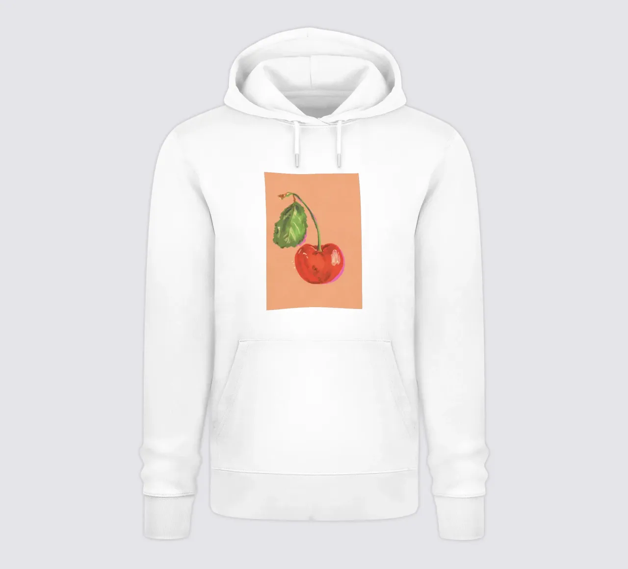 Cherry felpa con cappuccio da GigiRosado