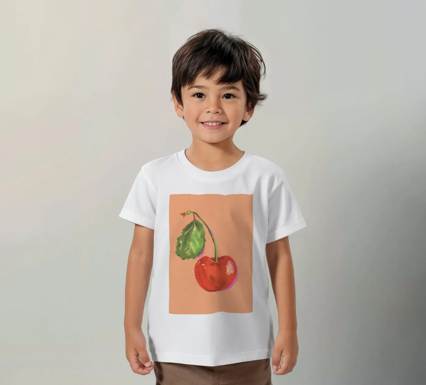 Cherry kinder t-shirt van GigiRosado