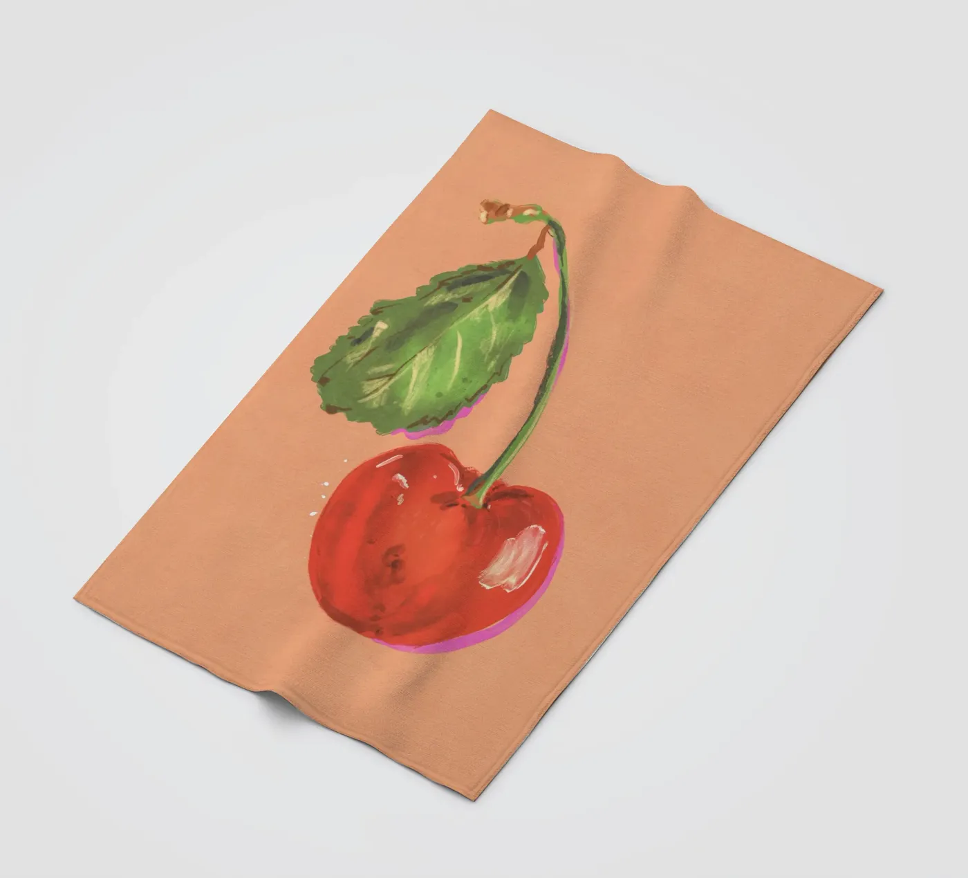 Cherry Fleecedecke von GigiRosado