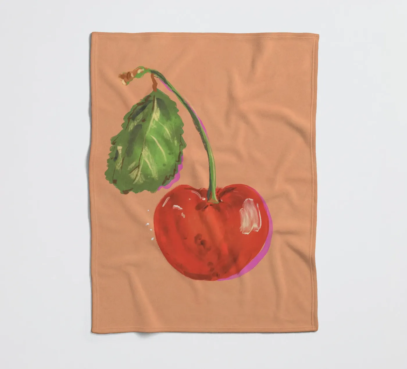 Cherry Fleecedecke von GigiRosado