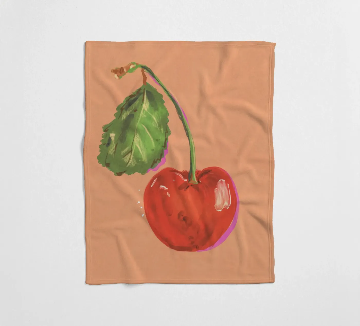 Cherry Fleecedecke von GigiRosado